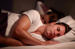 Troubles With Falling Asleep Man can't fall asleep