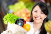 woman buying food buying food